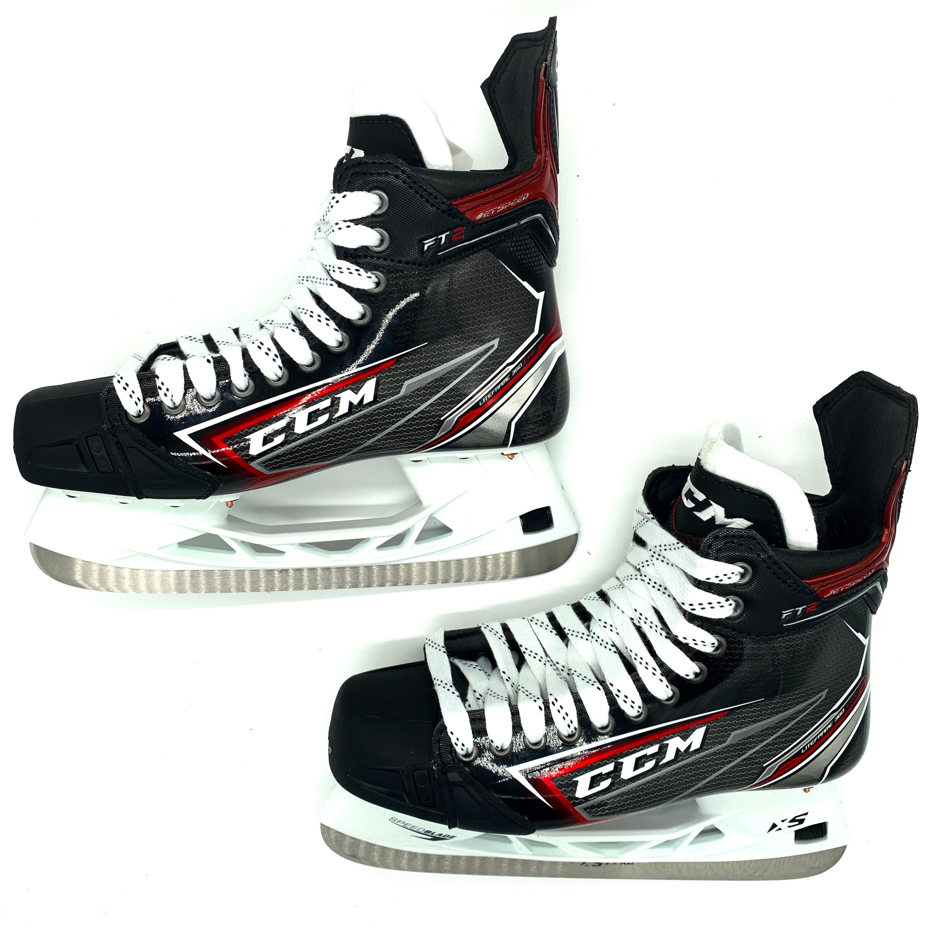 Patins de hockey CCM Jetspeed FT2 Pro Stock - Taille 9EE - Morgan Frost